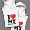 Couple White Hoodie