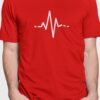 Men Red Graphic T-Shirt