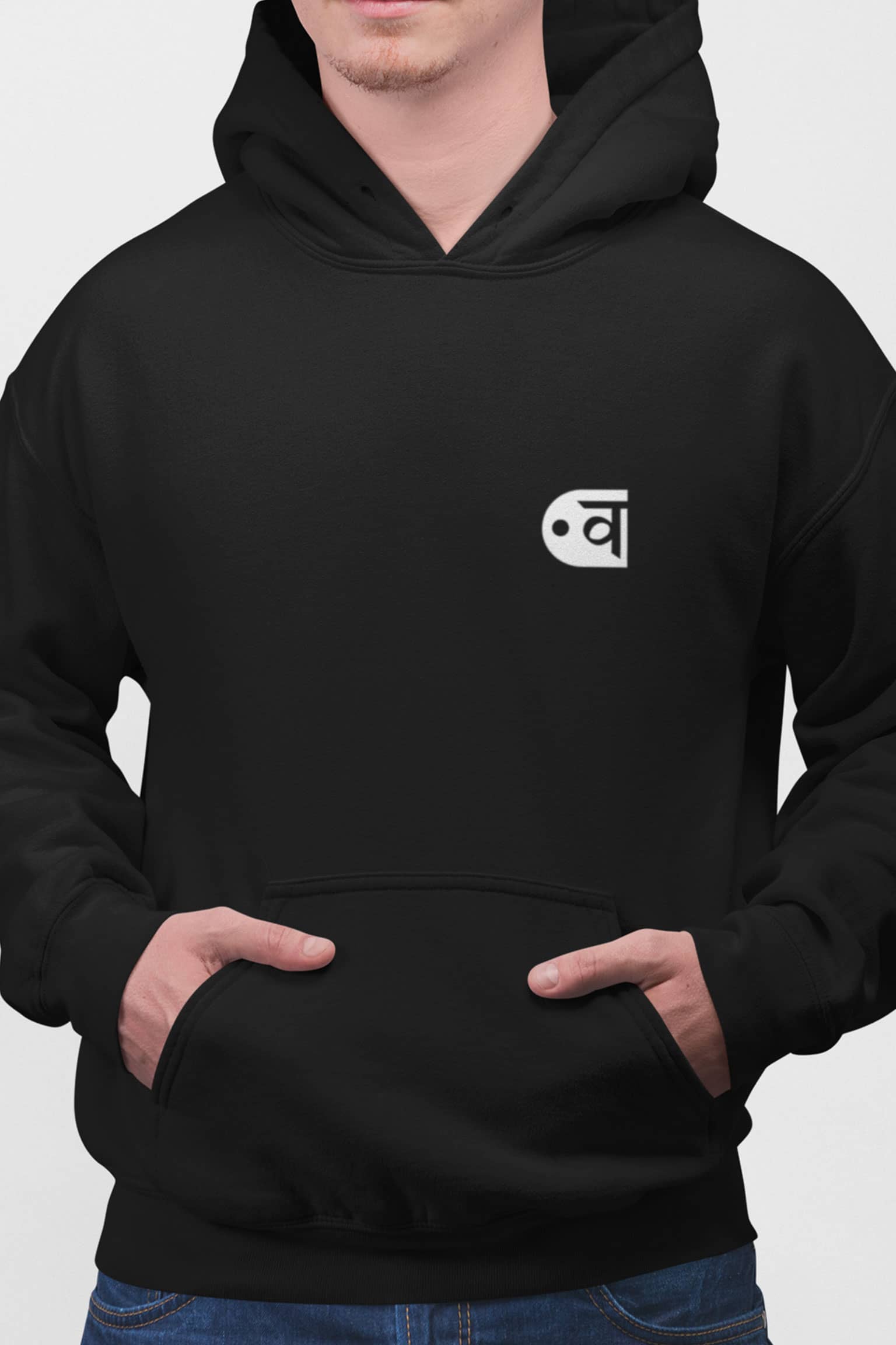 Men black Hoddie