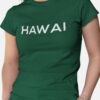 Women Slogan Green Tshirt
